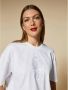 Marina Rinaldi T-Shirts White Dames - Thumbnail 2