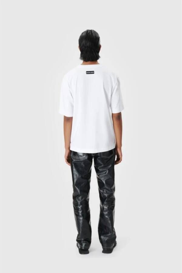 Marine Serre T-Shirts Wit Heren