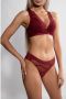 Marlies Dekkers the illusionist push up bh wired padded cabernet red - Thumbnail 6