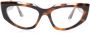 Marni Bruin Havana Optisch Montuur Stijlvol Ontwerp Brown Dames - Thumbnail 1