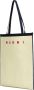 Marni Kleurblok Schoudertas Beige Heren - Thumbnail 2