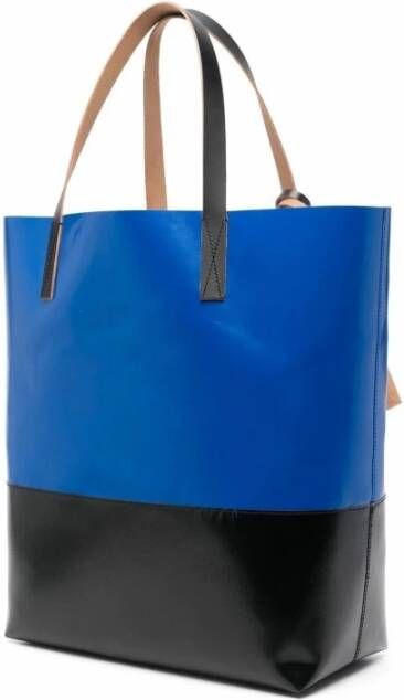 Marni Tote Bag Stijlvol en ruim winkel-essentieel Blauw Heren