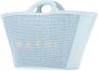 Marni Pastelblauwe leren en raffia Tropicalia zomerhandtas Blauw Dames - Thumbnail 2