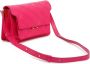 Marni Zwarte Leren Schoudertas met Gouden Hardware Pink Dames - Thumbnail 2