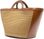 Marni Tropicalia Grote Tote Tas Bruin Dames - Thumbnail 2