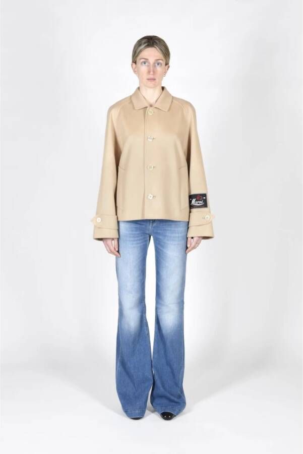 Marni Jackets Beige Dames
