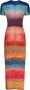 Marni Statement Maxi Jurk met Dark Side of the Moon Strepen Meerkleurig Dames - Thumbnail 2