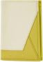 Marni Bi-Tone Leren Portemonnee Pashouder Yellow Dames - Thumbnail 2