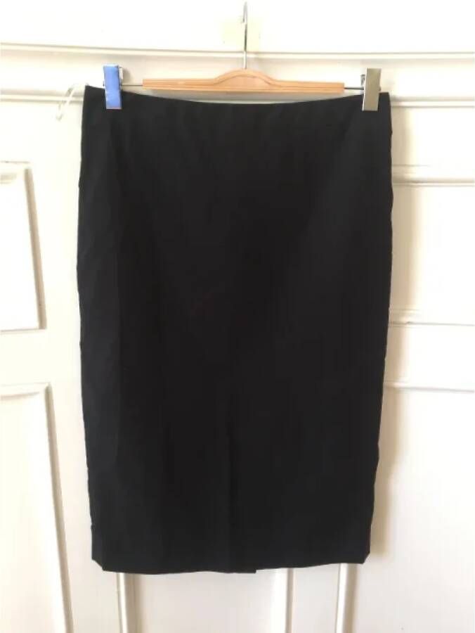 Marni Pre-owned Cotton bottoms Zwart Dames