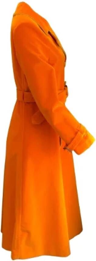 Marni Pre-owned Cotton outerwear Oranje Dames