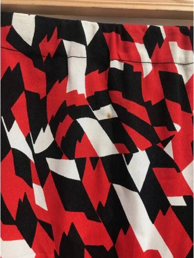 Marni Pre-owned Fabric bottoms Rood Dames