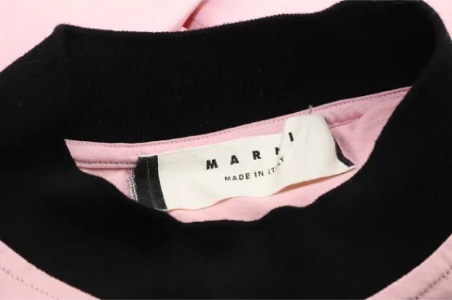 Marni Pre-owned Cotton tops Roze Dames