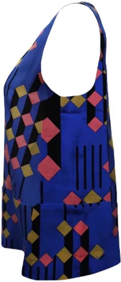 Marni Pre-owned Polyester tops Blauw Dames