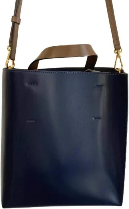 Marni Pre-owned Canvas shoulder-bags Blauw Dames