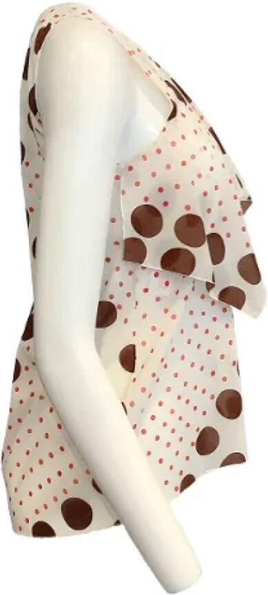 Marni Pre-owned Silk tops Meerkleurig Dames
