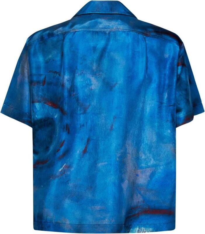 Marni Blauwe Ss23 Damesoverhemd Stijlvolle upgrade voor je garderobe Blauw Dames