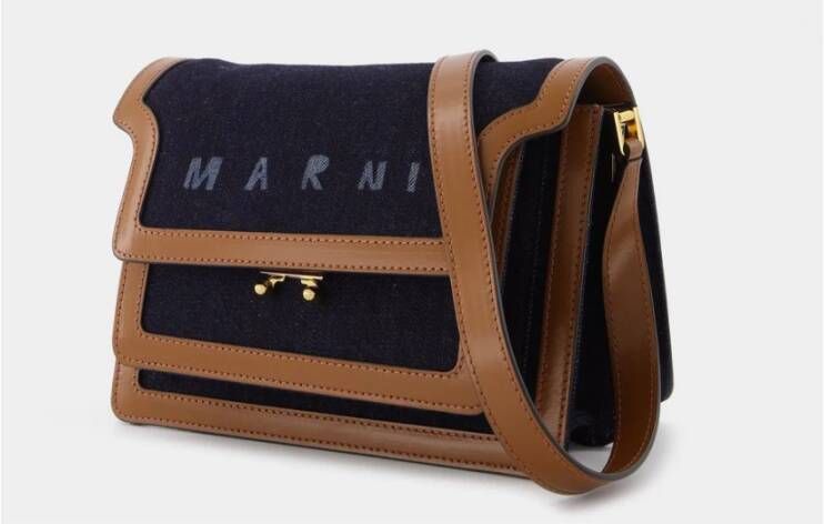 Marni Trunk crossbodytas Blauw - Foto 3