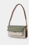 Marni Multi Leren Crossbody Tas met Verstelbare Band Green Dames - Thumbnail 2