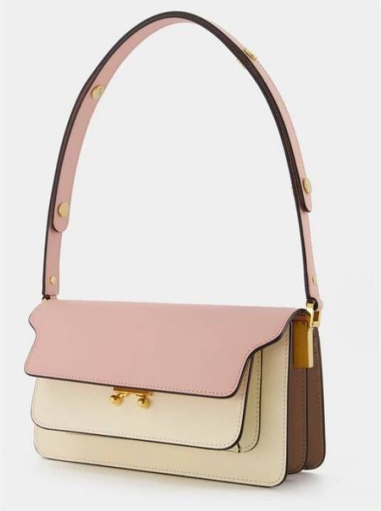 Marni Trunk Ew Crossbody Multi Leer Meerkleurig Dames