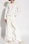Marni Witte Biologisch Katoenen Sweatshirt Oversized Fit White Dames - Thumbnail 3