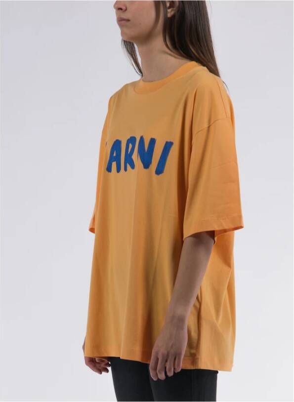 Marni T-Shirts Oranje Dames
