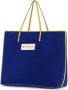Marni Blauwe vilt medium Janus boodschappentas Blauw Dames - Thumbnail 2