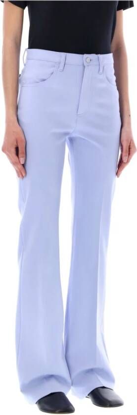 Marni Lila Flared Broek Paars Dames