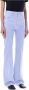 Marni Lila Slim-Fit Stretch Jersey Broek Purple Dames - Thumbnail 2
