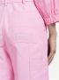 Marni Wijde broek met geborduurd logo Roze Dames - Thumbnail 2