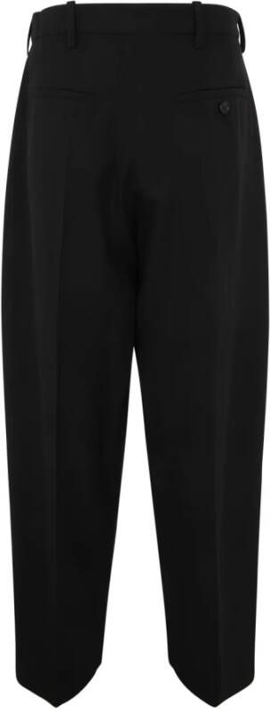 Marni Stijlvolle Wijde Pijp Broek Zwart Dames