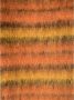 Marni Multicolor Mohair Blend Fringed Sjaal Oranje Heren - Thumbnail 4