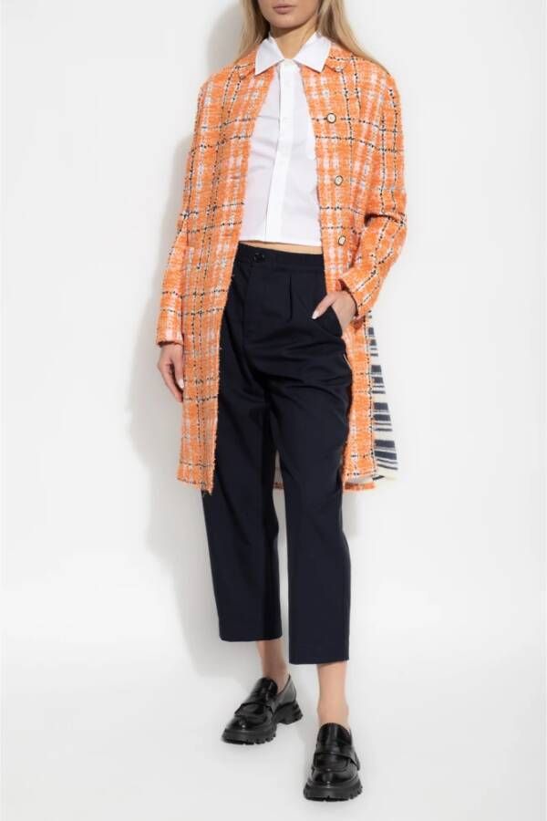 Marni Wollen broek Blauw Dames