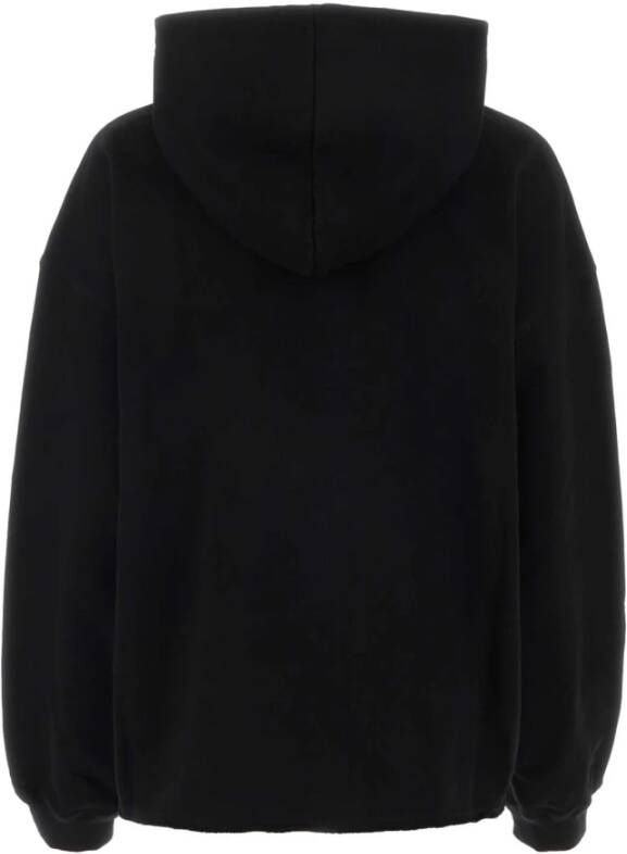 Marni Zwarte katoenen sweatshirt Stijlvol en comfortabel Zwart Dames