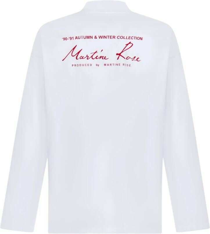 Martine Rose T-Shirts Wit Heren
