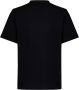 Martine Rose Zwarte katoenen T-shirt met relaxte pasvorm Black Heren - Thumbnail 1