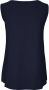 Masai Navy Mouwloze A-Lijn Jersey Top Blue Dames - Thumbnail 2