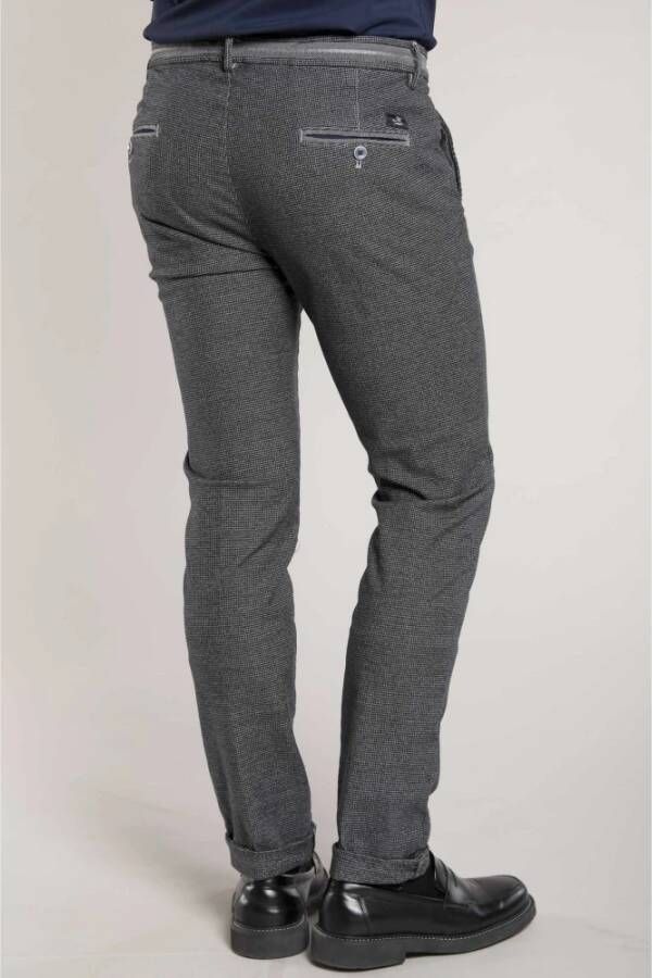 Mason's Slim-Fit Chino Broek Torino Elegance Gray Heren