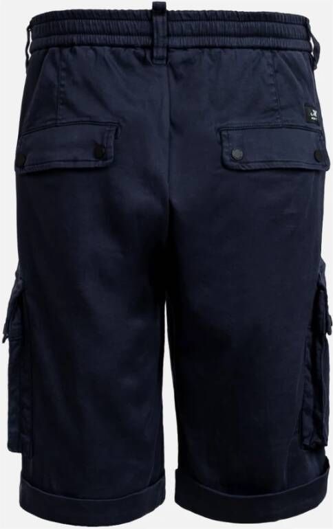 Mason's Marineblauwe Bermuda Shorts Blue Heren