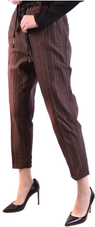 Mason's Stijlvolle en comfortabele chino`s voor dames Brown Dames