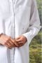 Massimo Alba Klassieke Kraag Popeline Katoenen Overhemd White Dames - Thumbnail 2
