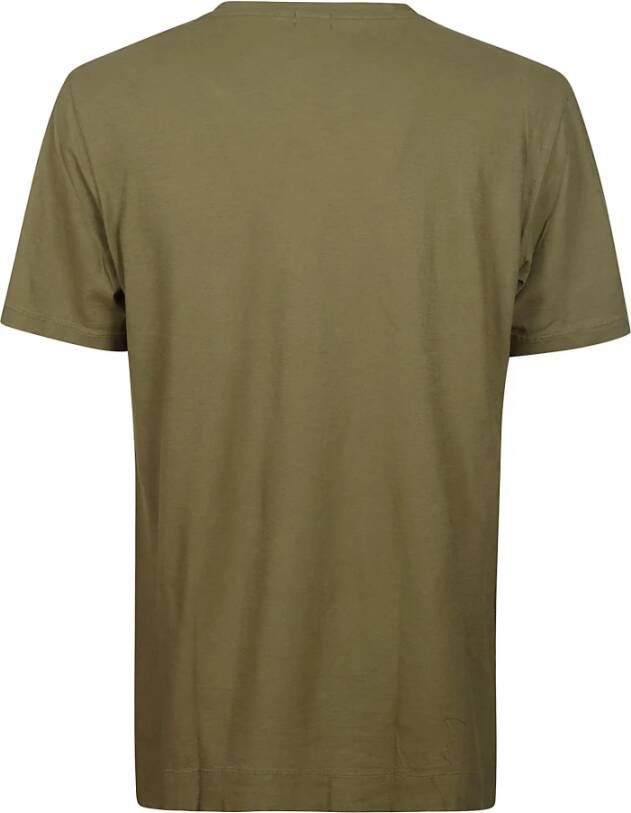 Massimo Alba T-Shirts Groen Heren