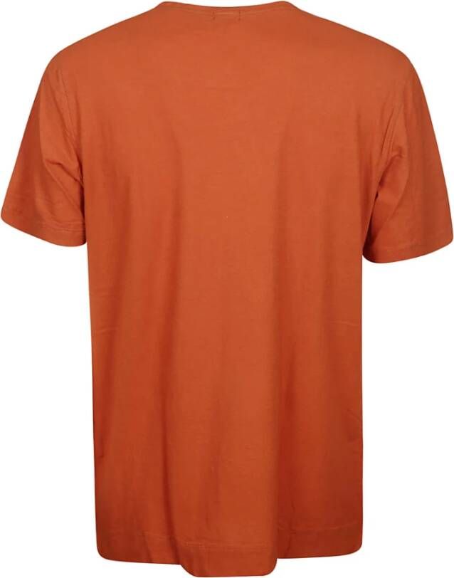 Massimo Alba T-Shirts Oranje Heren