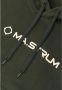 Ma.strum Chest Logo Hoodie Groen mas4522 m306 Green Heren - Thumbnail 2