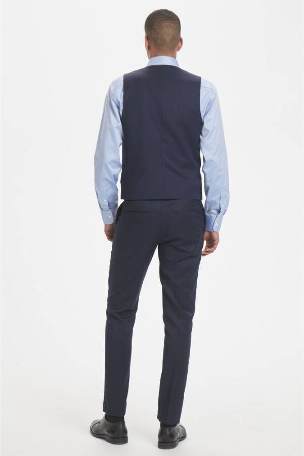Matinique Breck Stretch Suit Blauw Heren