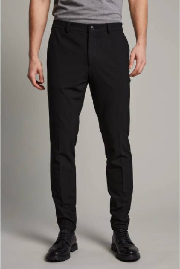 Matinique Slim-fit Trousers Zwart Heren