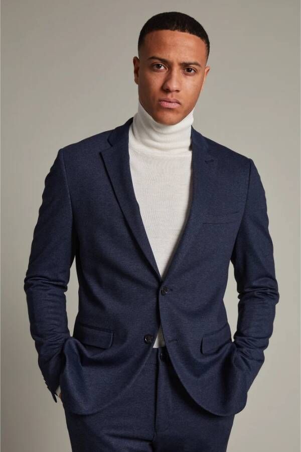 Matinique Stijlvolle Blazer Blauw Heren