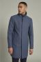 Matinique Stijlvolle Mantel Blauw Heren - Thumbnail 2