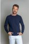 Mauro Grifoni Ronde hals gekweek Blauw Heren - Thumbnail 2