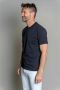 Mauro Grifoni Casual Katoenen T-Shirts Collectie Black - Thumbnail 4