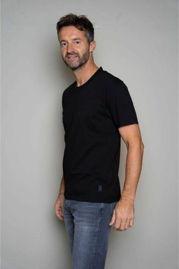 Mauro Grifoni T-shirts Zwart Heren